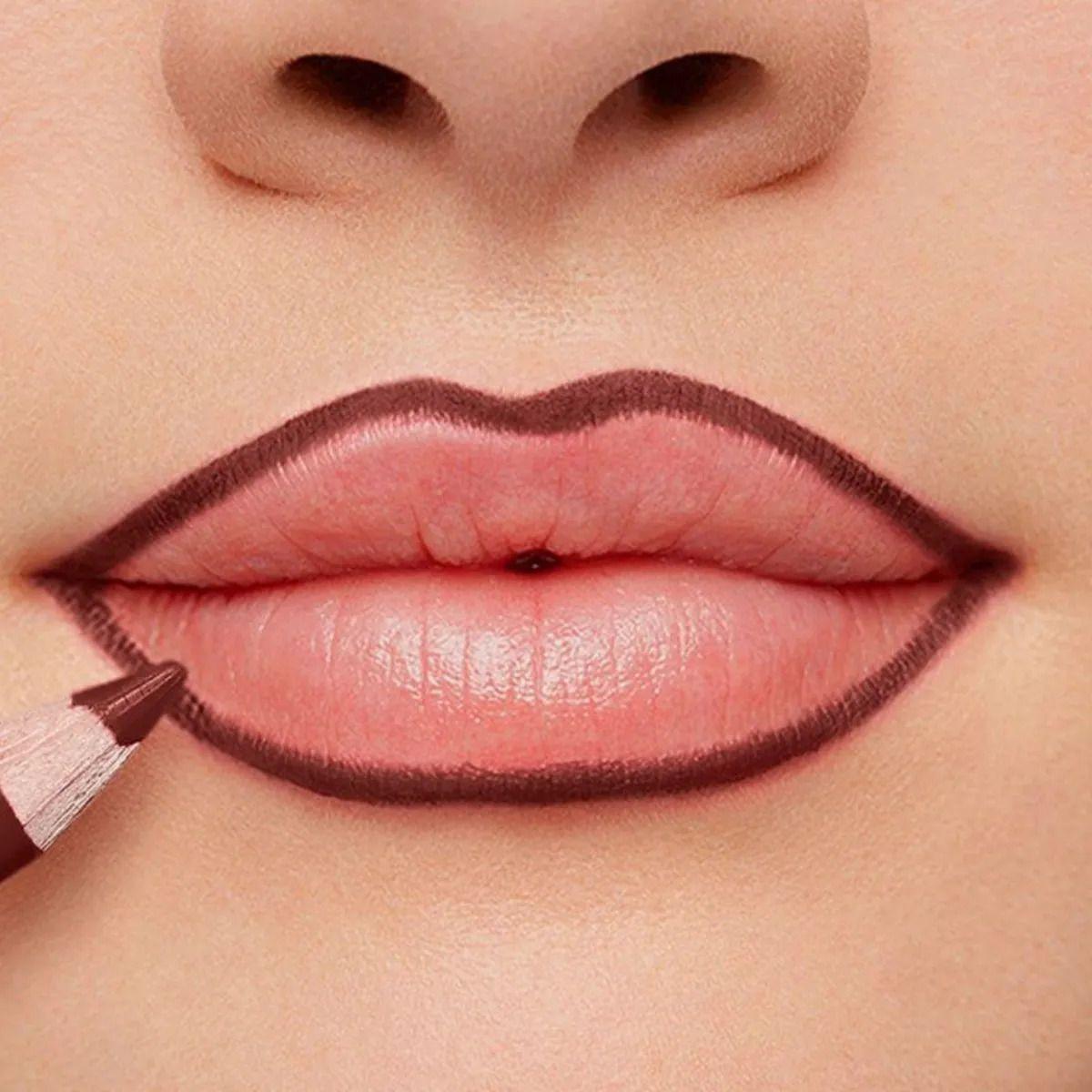 Set 3 Delineadores Labios Sacapuntas Larga Duración ALJ-7