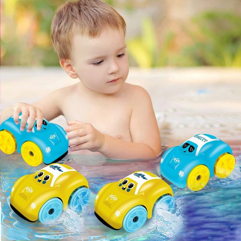 Set 6 Juguetes Carrito Agua Baño Ducha Divertido Niños Lau-4