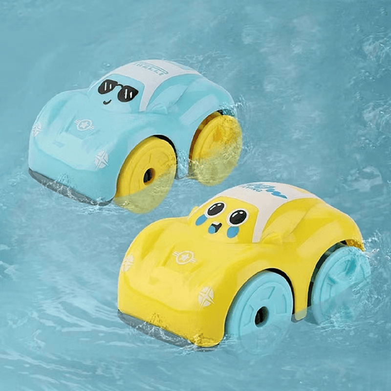 Set 6 Juguetes Carrito Agua Baño Ducha Divertido Niños Lau-6