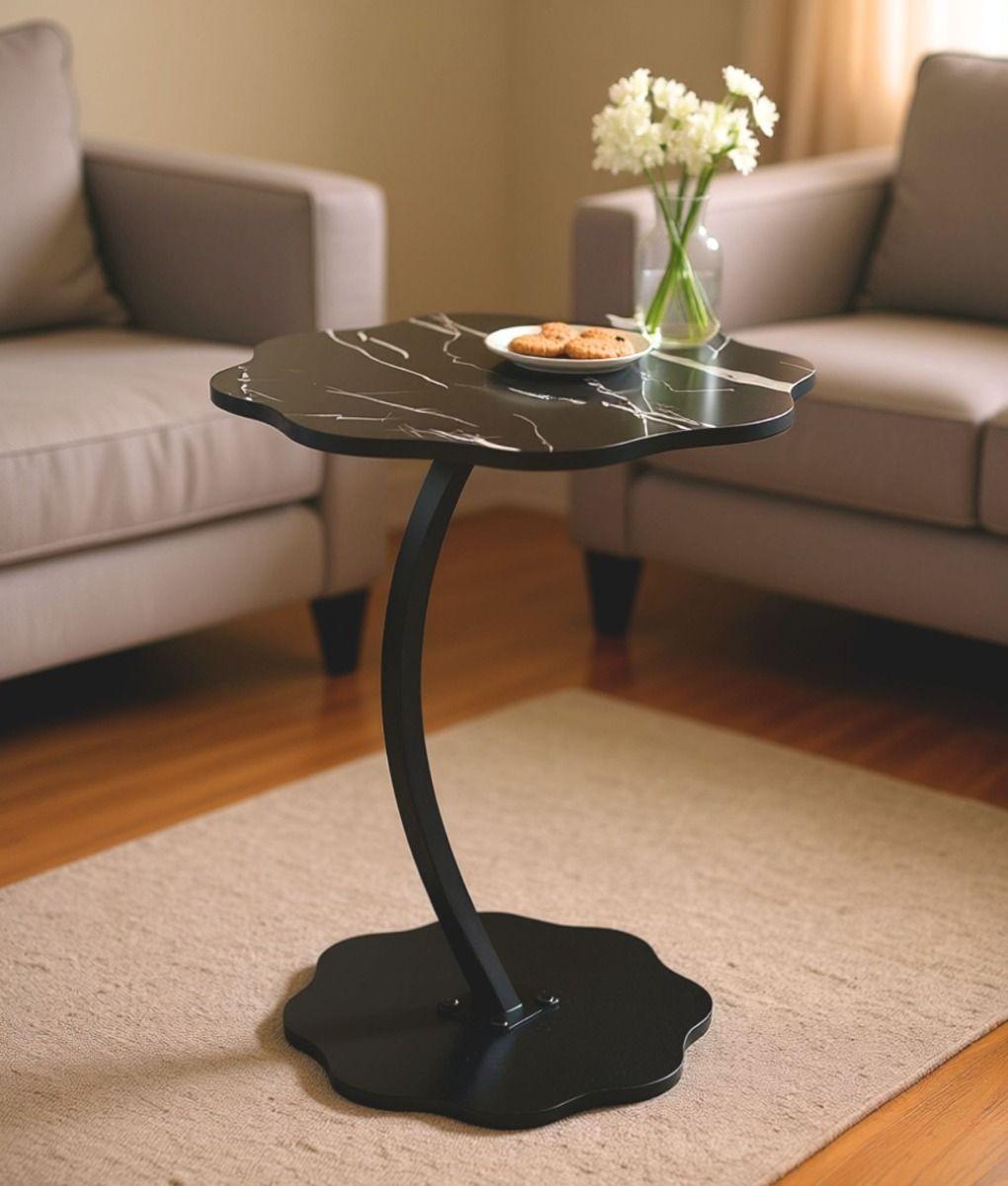 Mesa Centro Diseño Floral Decorativa Moderna Hogar Jhn-8