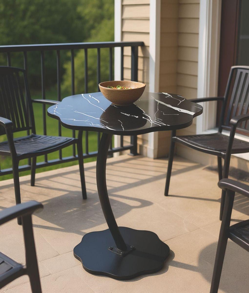 Mesa Centro Diseño Floral Decorativa Moderna Hogar Jhn-9