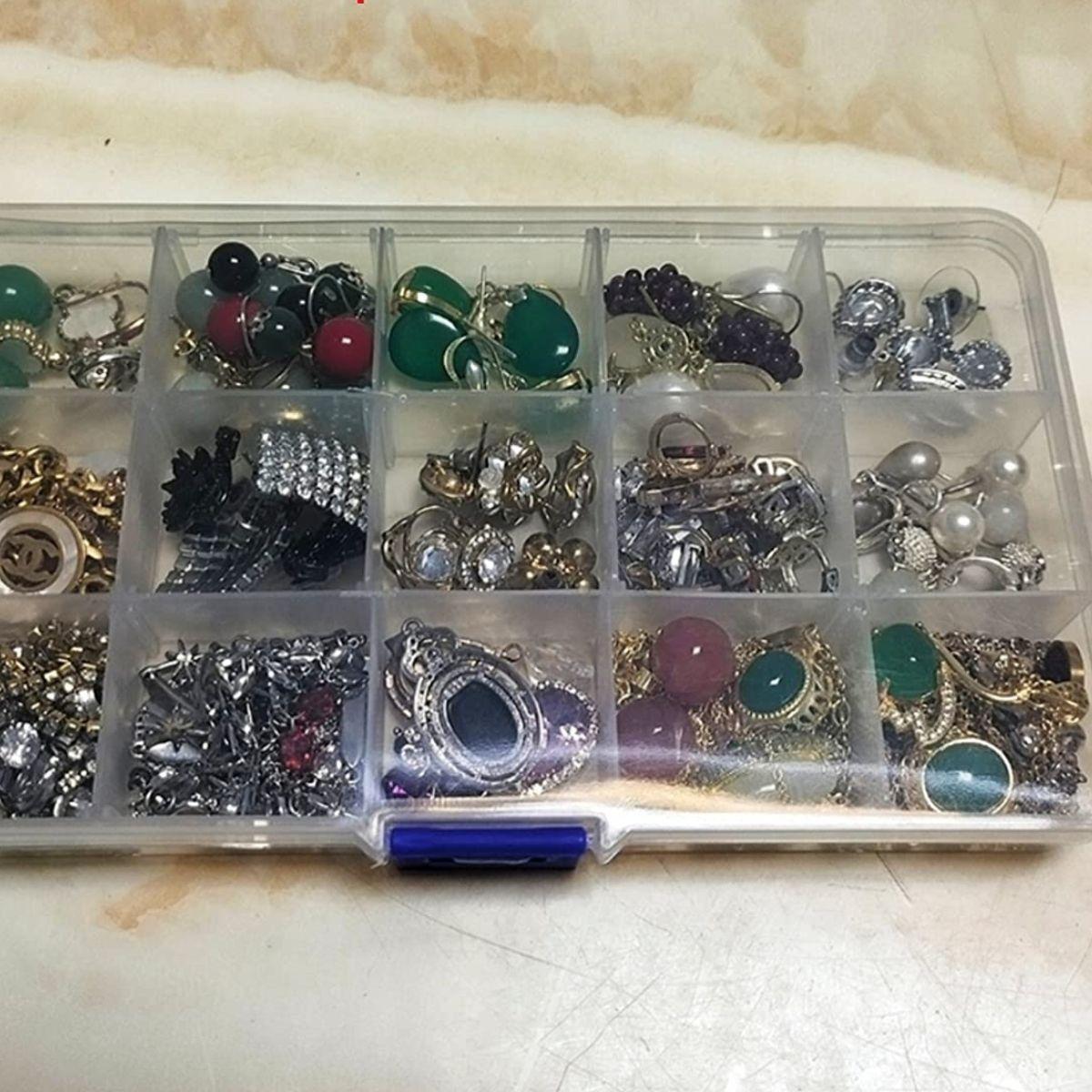 SET 5 CAJAS ORGANIZADORA MULTIFUNCIONAL JOYAS LAU-7