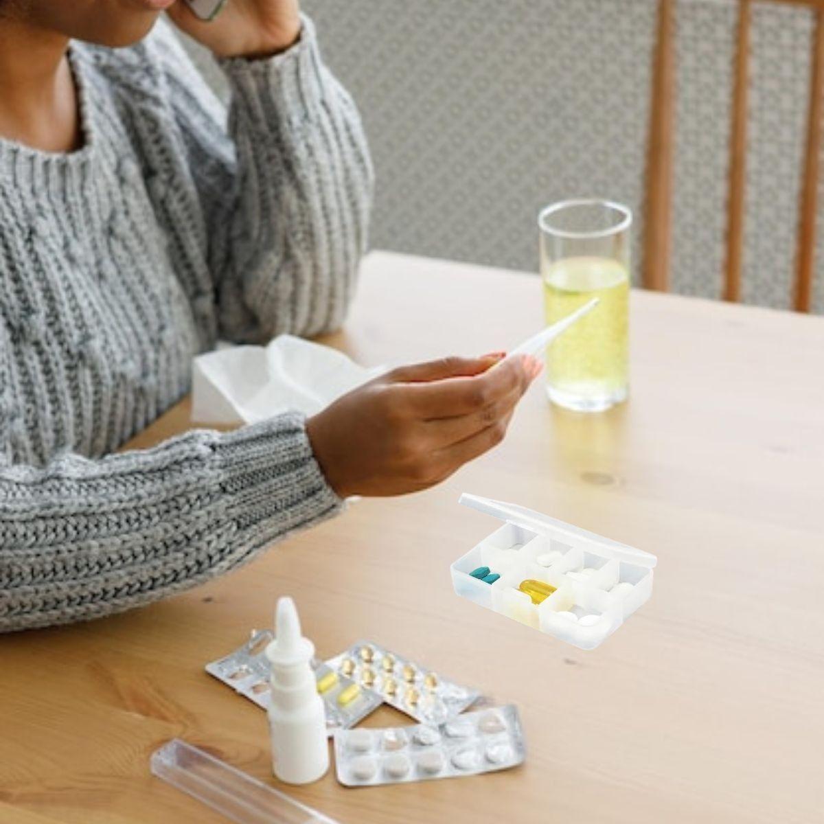 SET 8 PASTILLEROS 6 COMPARTIMIENTO 6 DIAS MEDICINA LAU-2