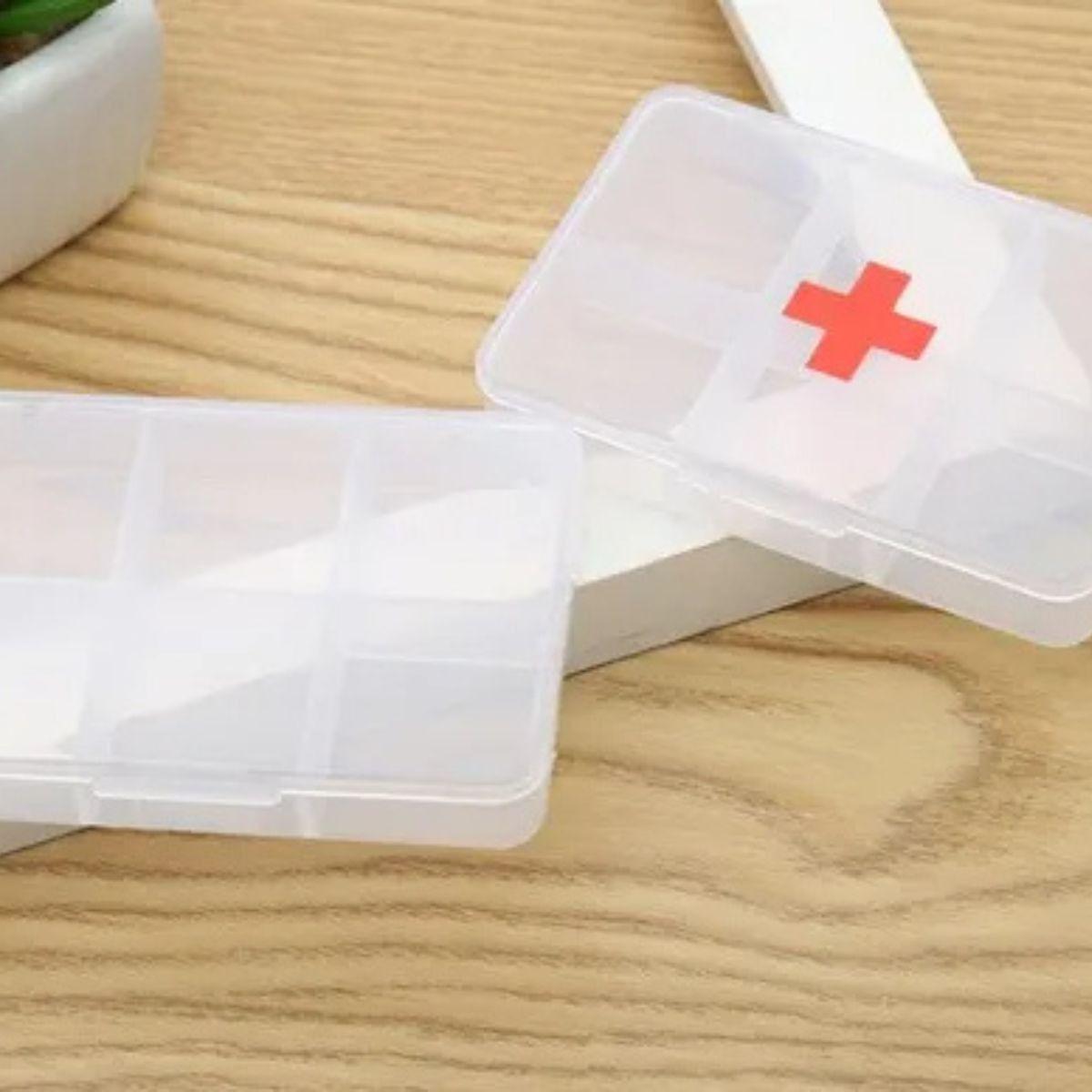 SET 8 PASTILLEROS 6 COMPARTIMIENTO 6 DIAS MEDICINA LAU-5