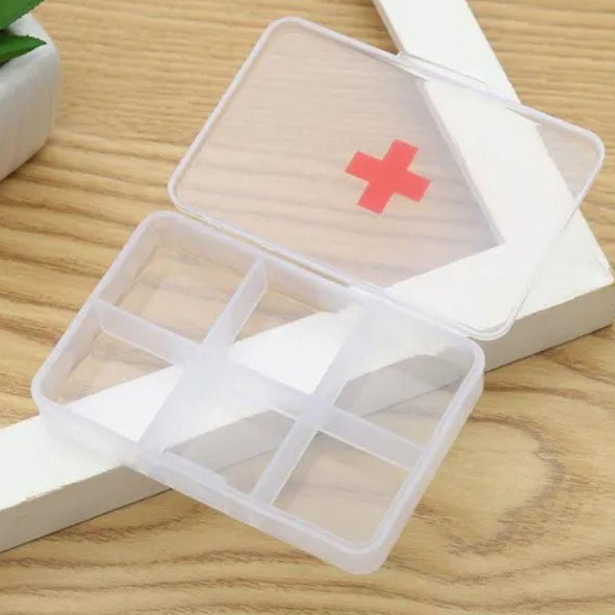 SET 8 PASTILLEROS 6 COMPARTIMIENTO 6 DIAS MEDICINA LAU-6