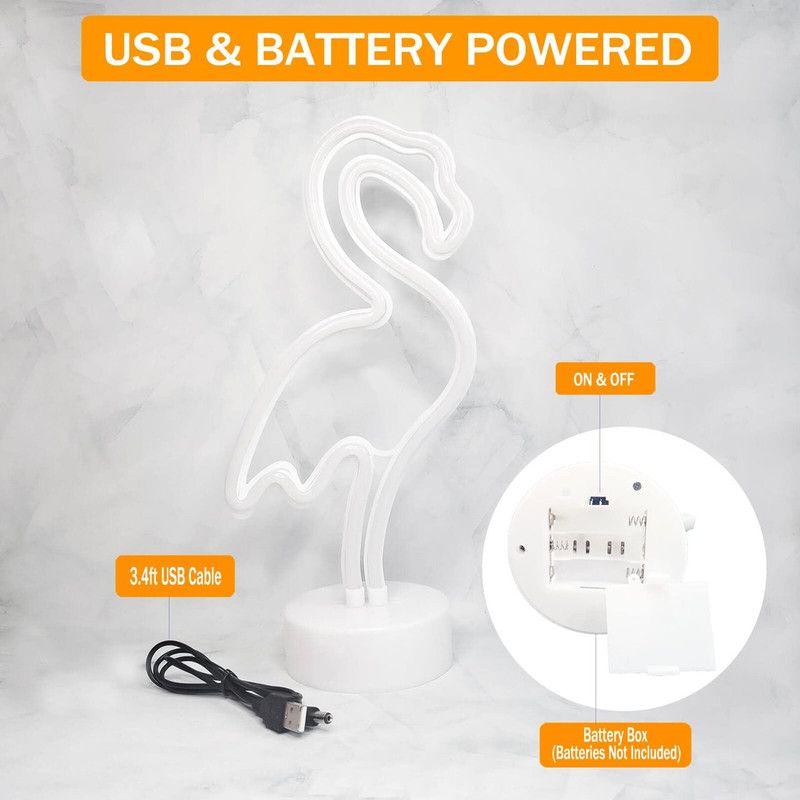 Lampara Flamenco LED Neon USB Decoracion Fiesta Mujeres Lau -2