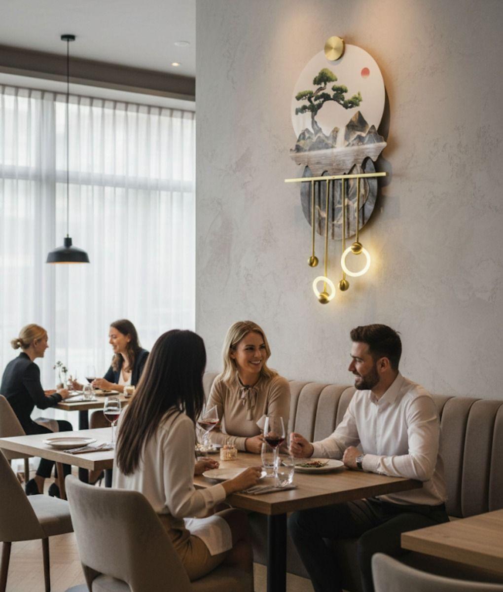 Decoración Pared Cuadro LED Decorativo Moderno Hogar Jhn-3