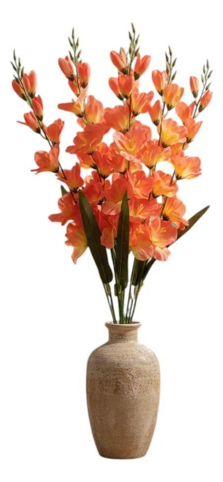 Set 2 Ramo Floral Decorativo Adorno Artificial Arreglo Jhn-9