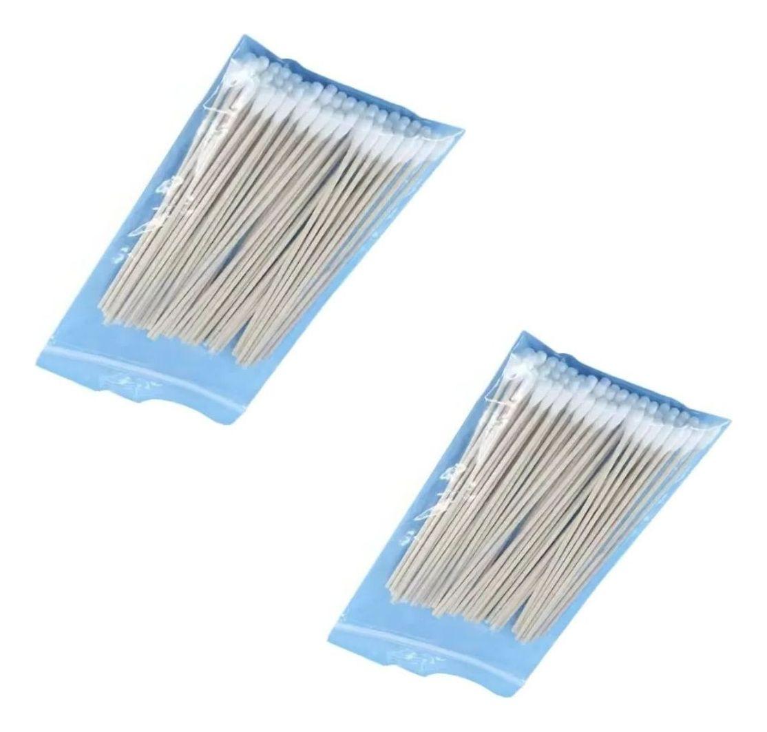 SET 7 PAQUETES HISOPOS X100 TOMA MUESTRA HIGIENE ALGODON LAU-5