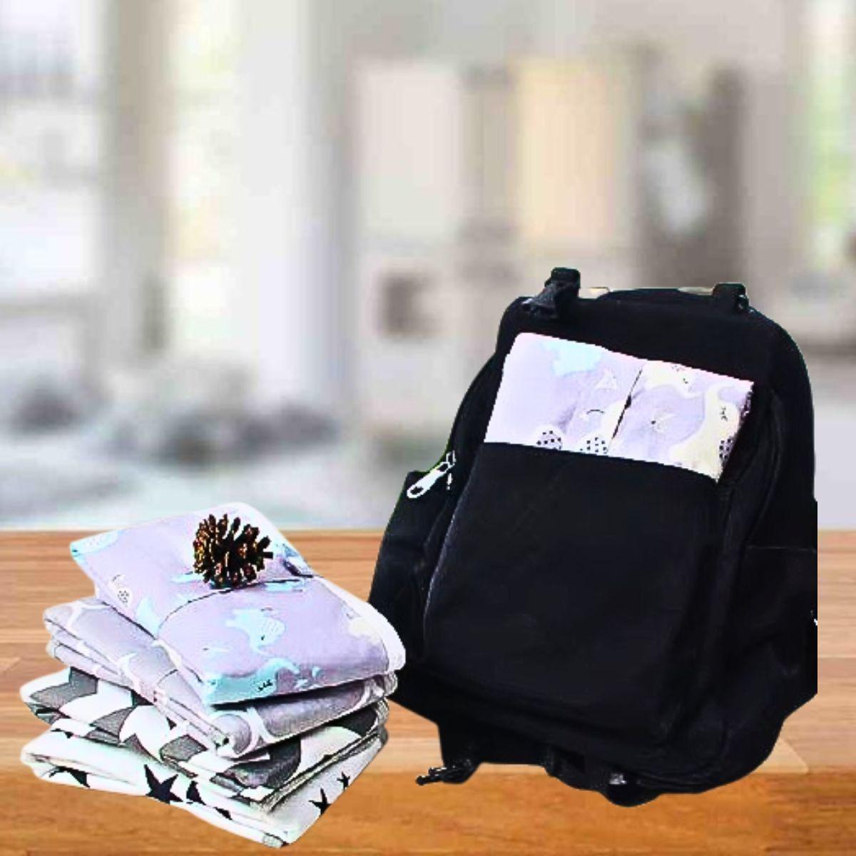 Mudador Portátil Impermeable Reutilizable Protector Bebe Lau-3