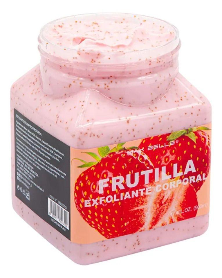 SET 2 EXFOLIANTES CORPORALES FRUTILLA PIEL SUAVE FRECA LAU-4