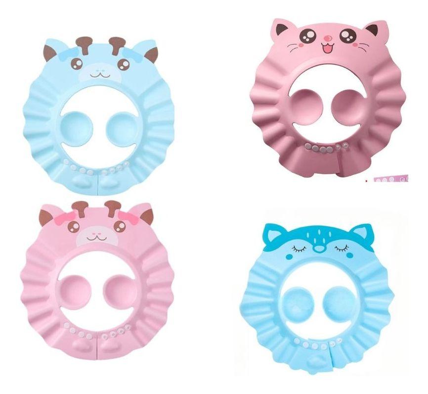 SET 4 VISERA GORRO DUCHA PROTECTOR AJUSTABLE NIÑOS LAU-5