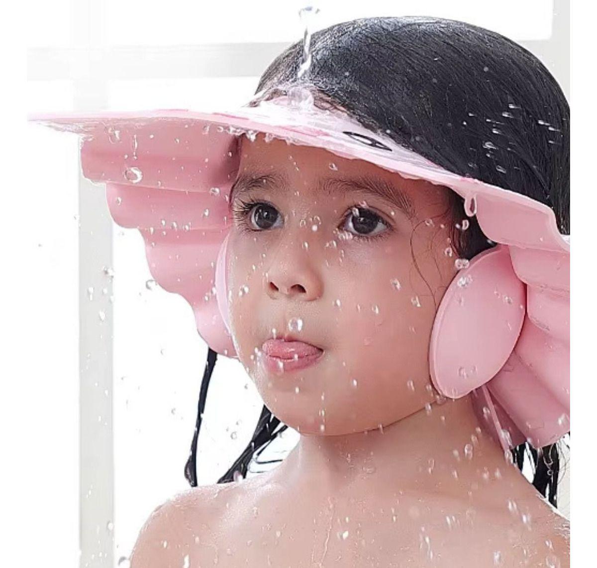 SET 4 VISERA GORRO DUCHA PROTECTOR AJUSTABLE NIÑOS LAU-7