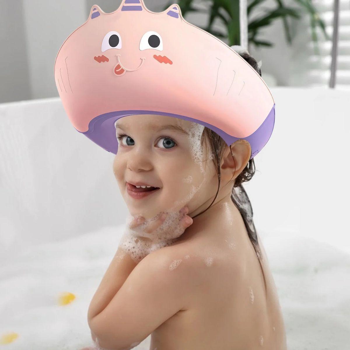 SET 3 VISERA BAÑO INFANTIL DISEÑO MONSTRUITO DUCHA BEBE LAU-2
