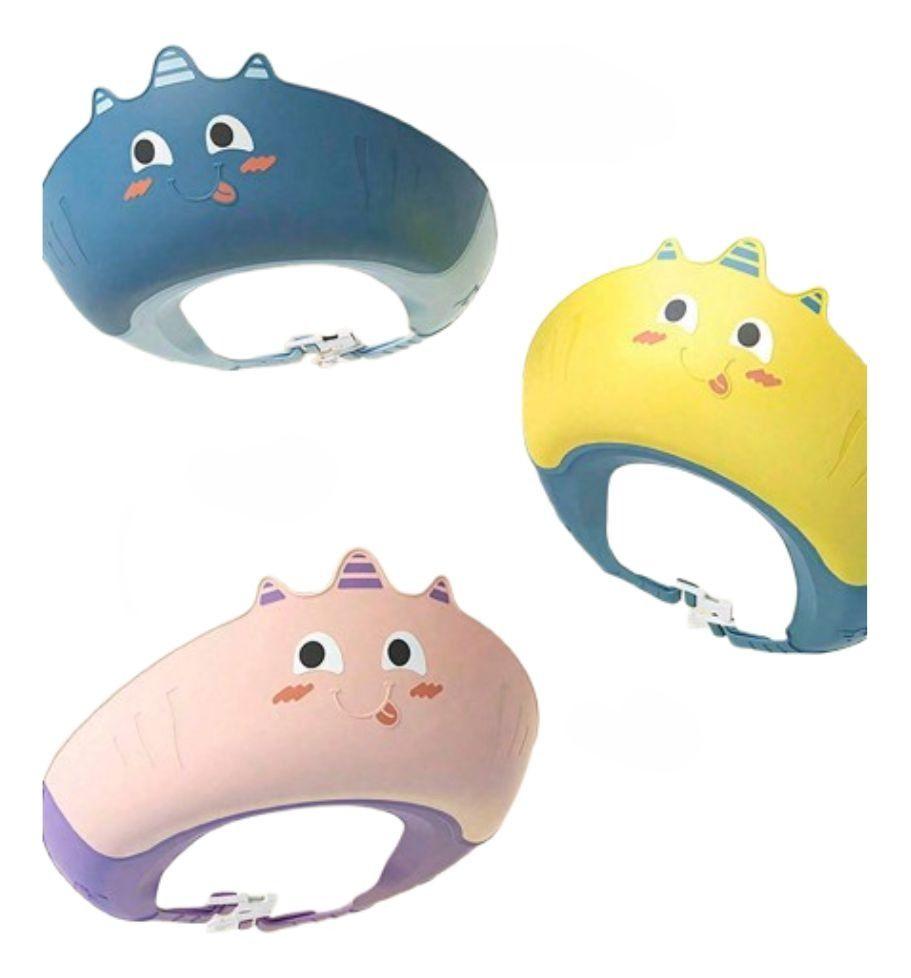 SET 3 VISERA BAÑO INFANTIL DISEÑO MONSTRUITO DUCHA BEBE LAU-3