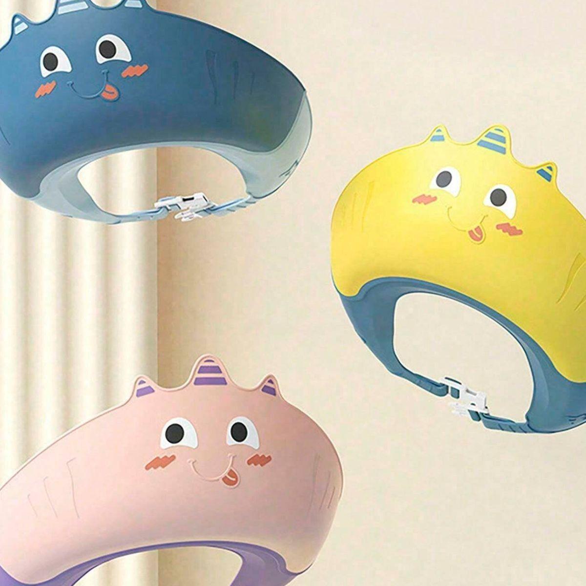 SET 3 VISERA BAÑO INFANTIL DISEÑO MONSTRUITO DUCHA BEBE LAU-4