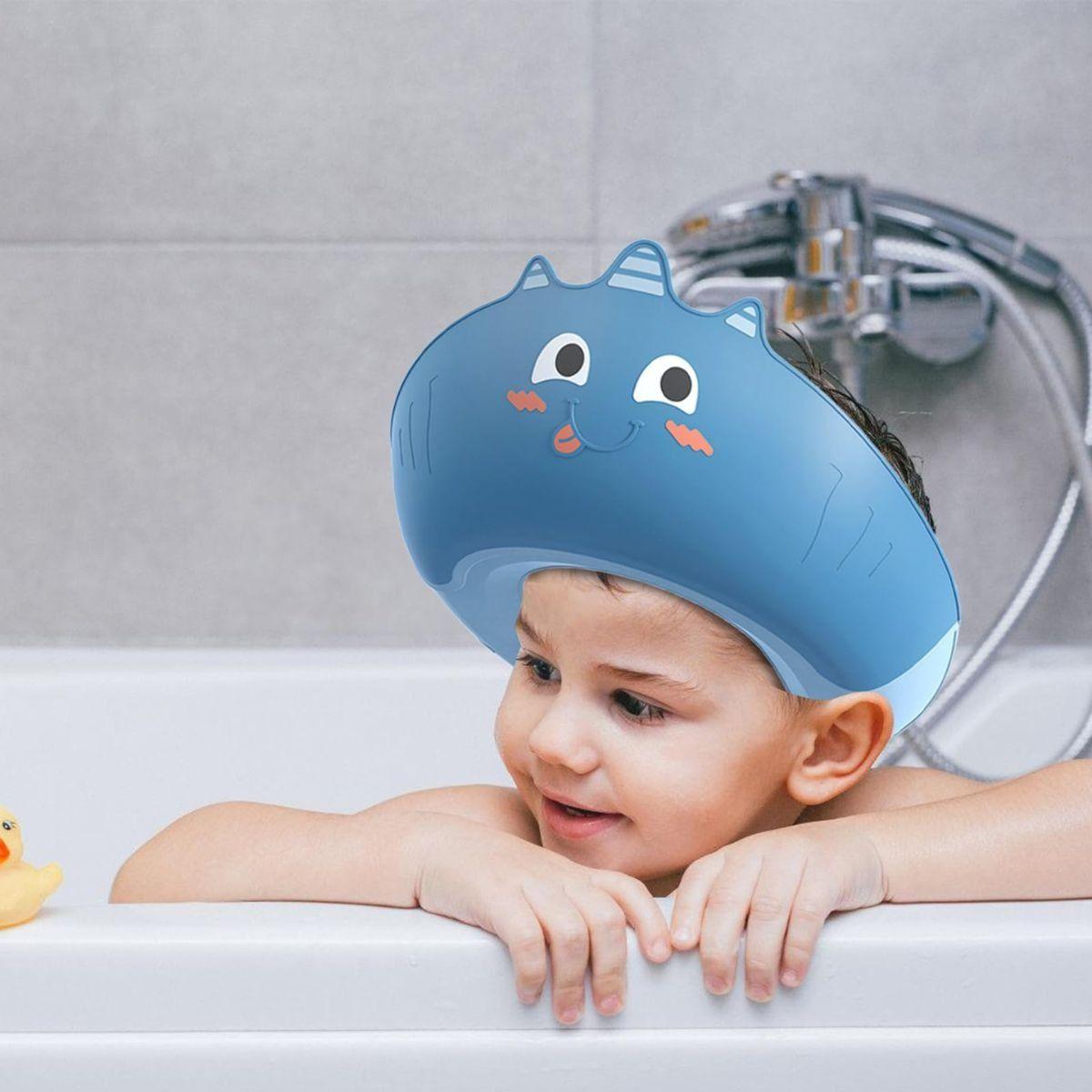 SET 3 VISERA BAÑO INFANTIL DISEÑO MONSTRUITO DUCHA BEBE LAU-8