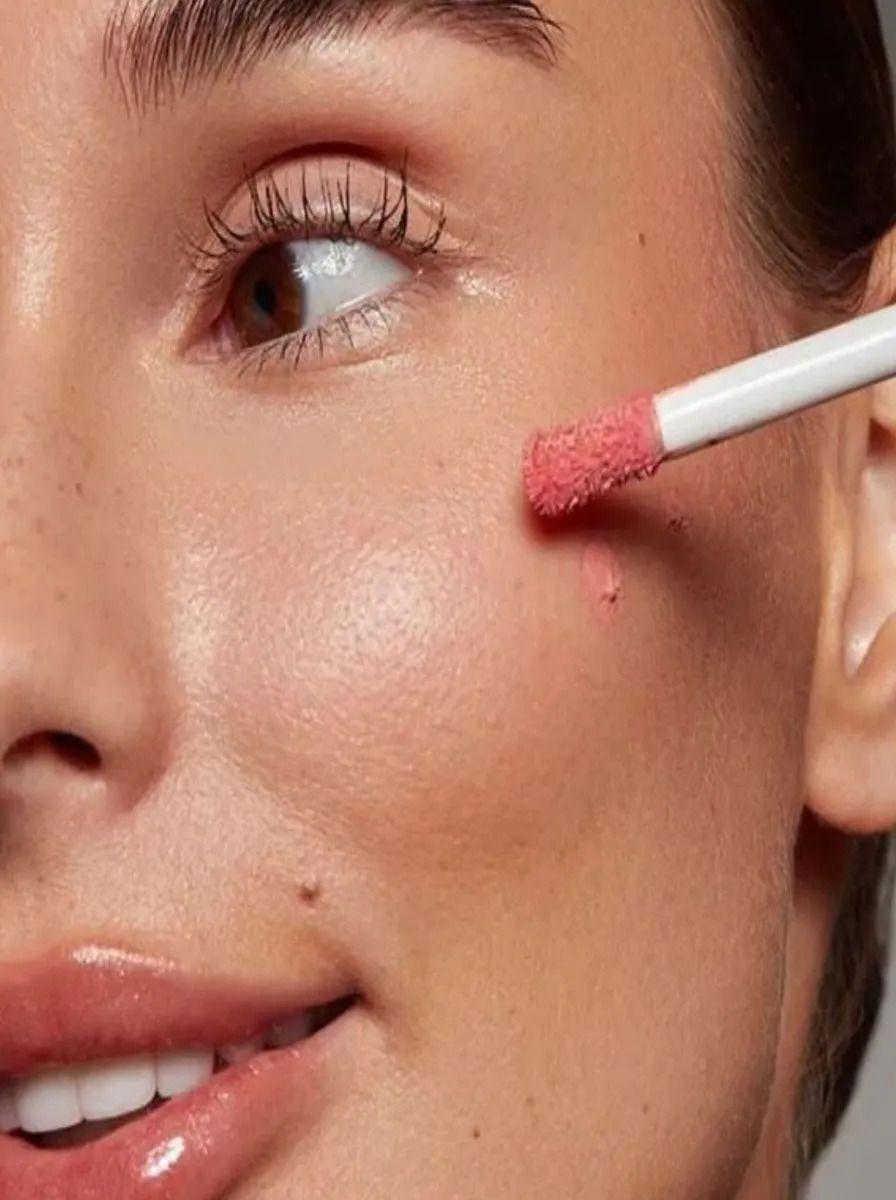 Pack 3 Rubores Liquidos Blush Brillante Maquillaje Lau-7