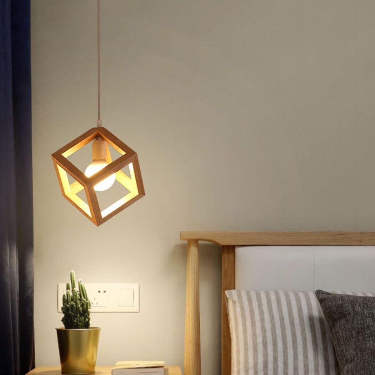 LAMPARA COLGANTE RUSTICA GRANJA VINTAGE DECORA HOGAR LAU-4