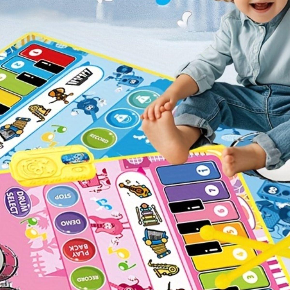 TAPETE ALFOMBRA MUSICAL INTERACTIVO SENSORIAL BEBE LAU-2