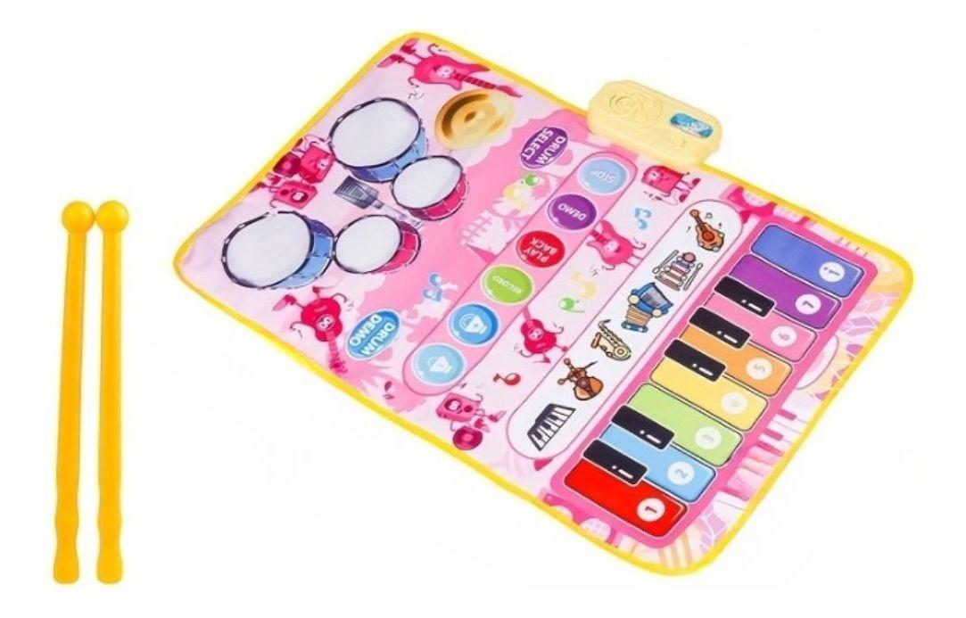 TAPETE ALFOMBRA MUSICAL INTERACTIVO SENSORIAL BEBE LAU-3