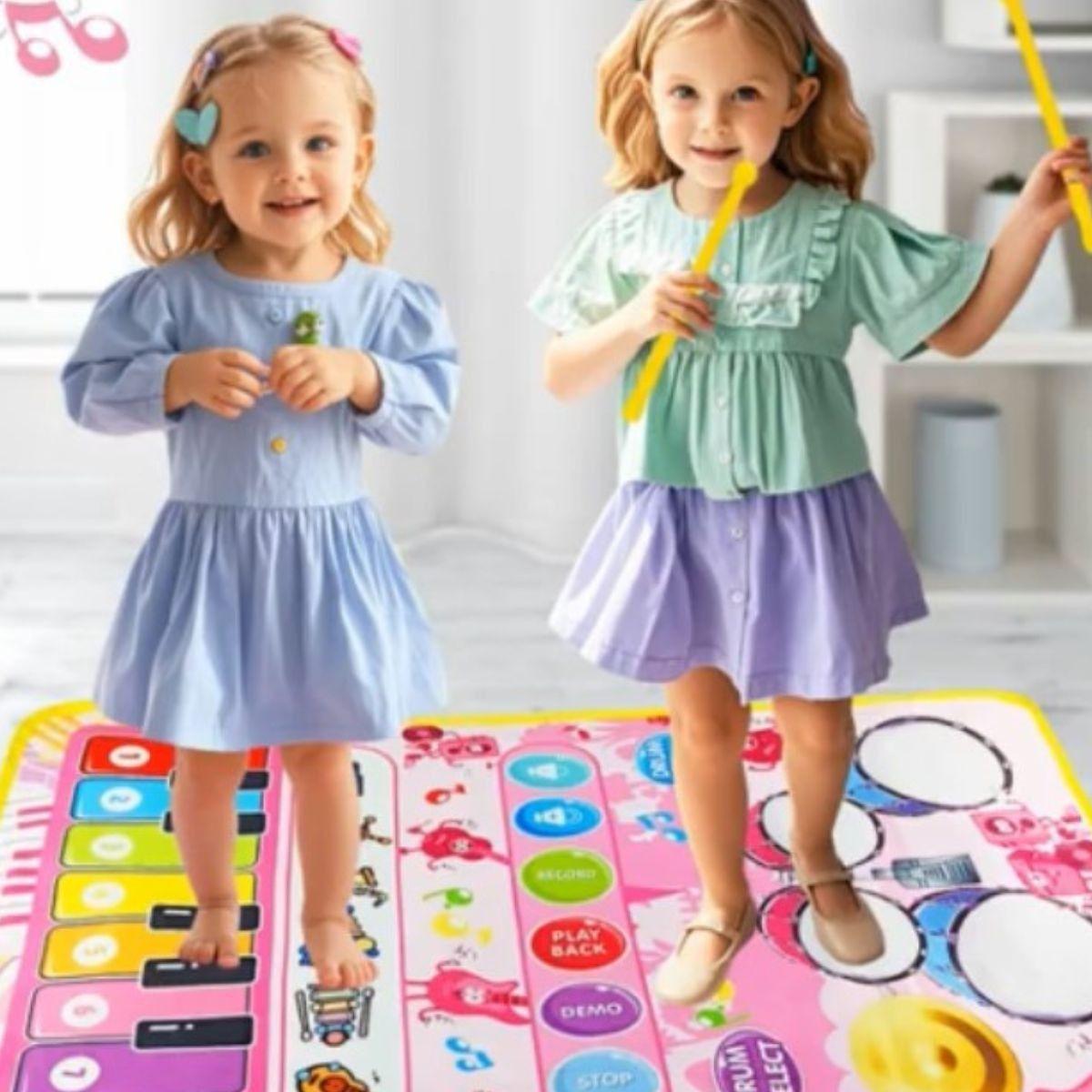 TAPETE ALFOMBRA MUSICAL INTERACTIVO SENSORIAL BEBE LAU-8