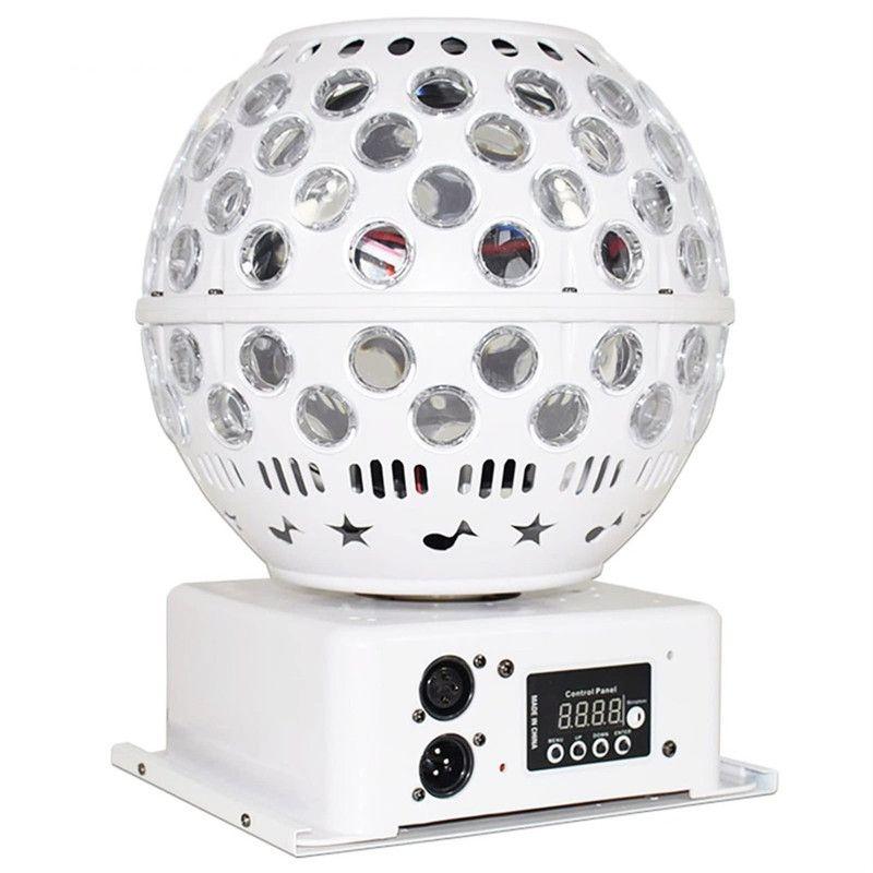 Bola Cristal Giratoria LED Sonido Estroboscópica Fiesta Lau-0