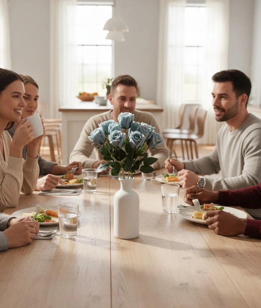 Ramo Floral Artificial Adorno Elegante Decorativo Jhn-2