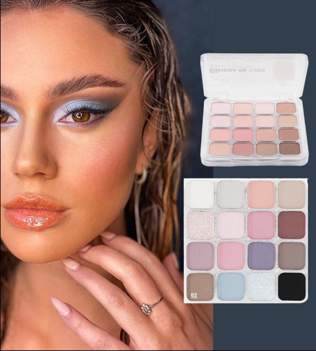 Sombra de Ojos Paleta Multifuncional Polvo Jhn-6