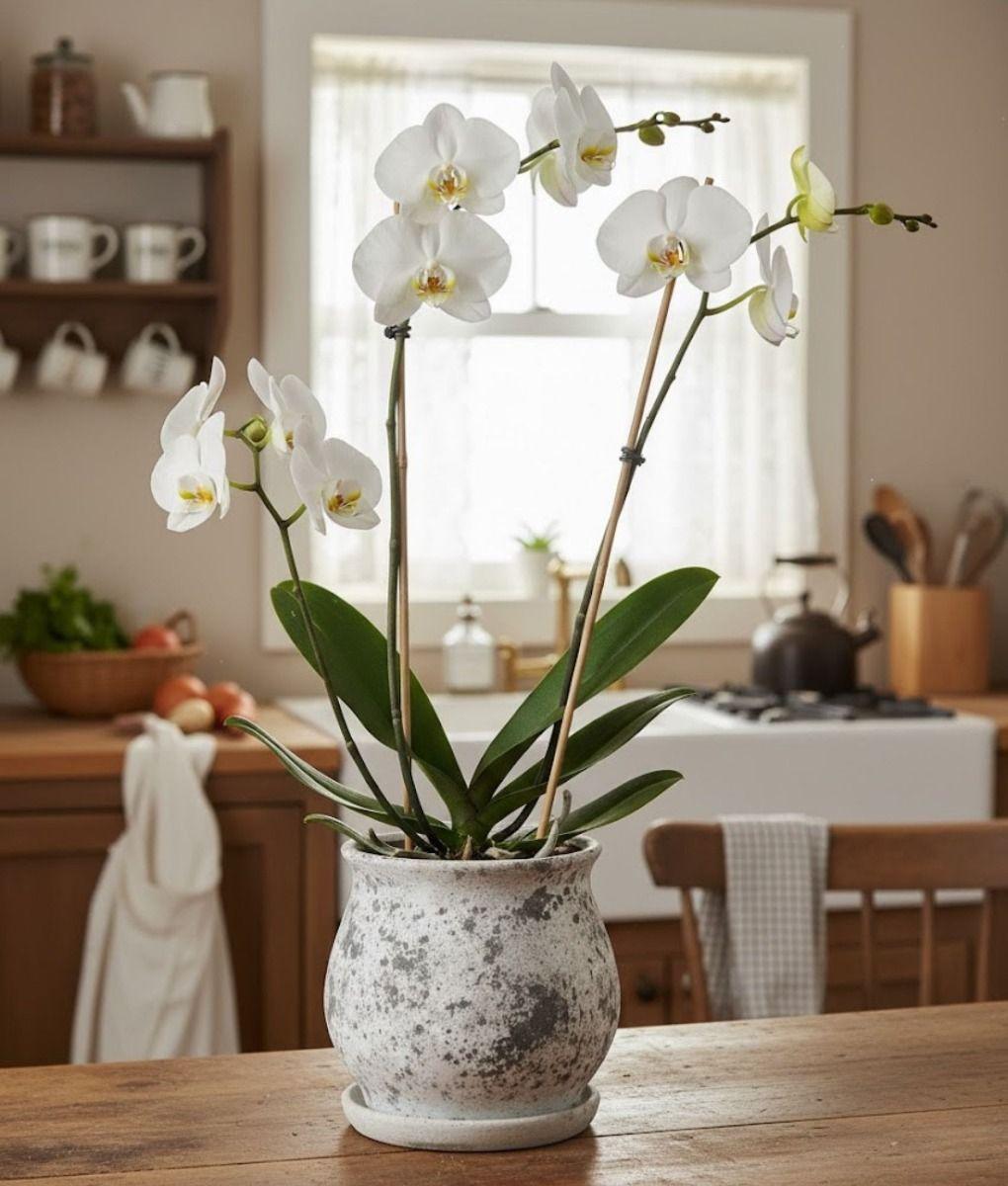 Maceta Decorativa Patrón Moderno Jaspeado Funcional Jhn-6