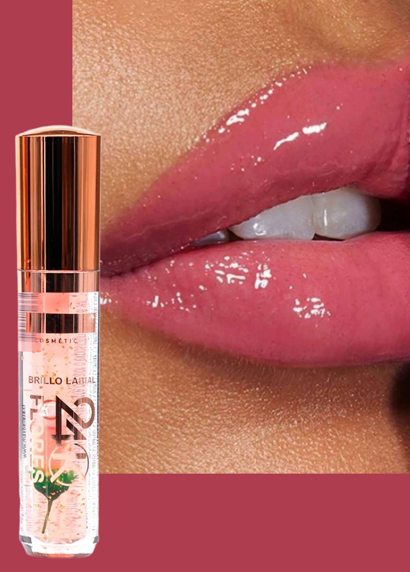 Set 3 Brillo Labial 24K Flores Hidrata Nutre Jhn-6