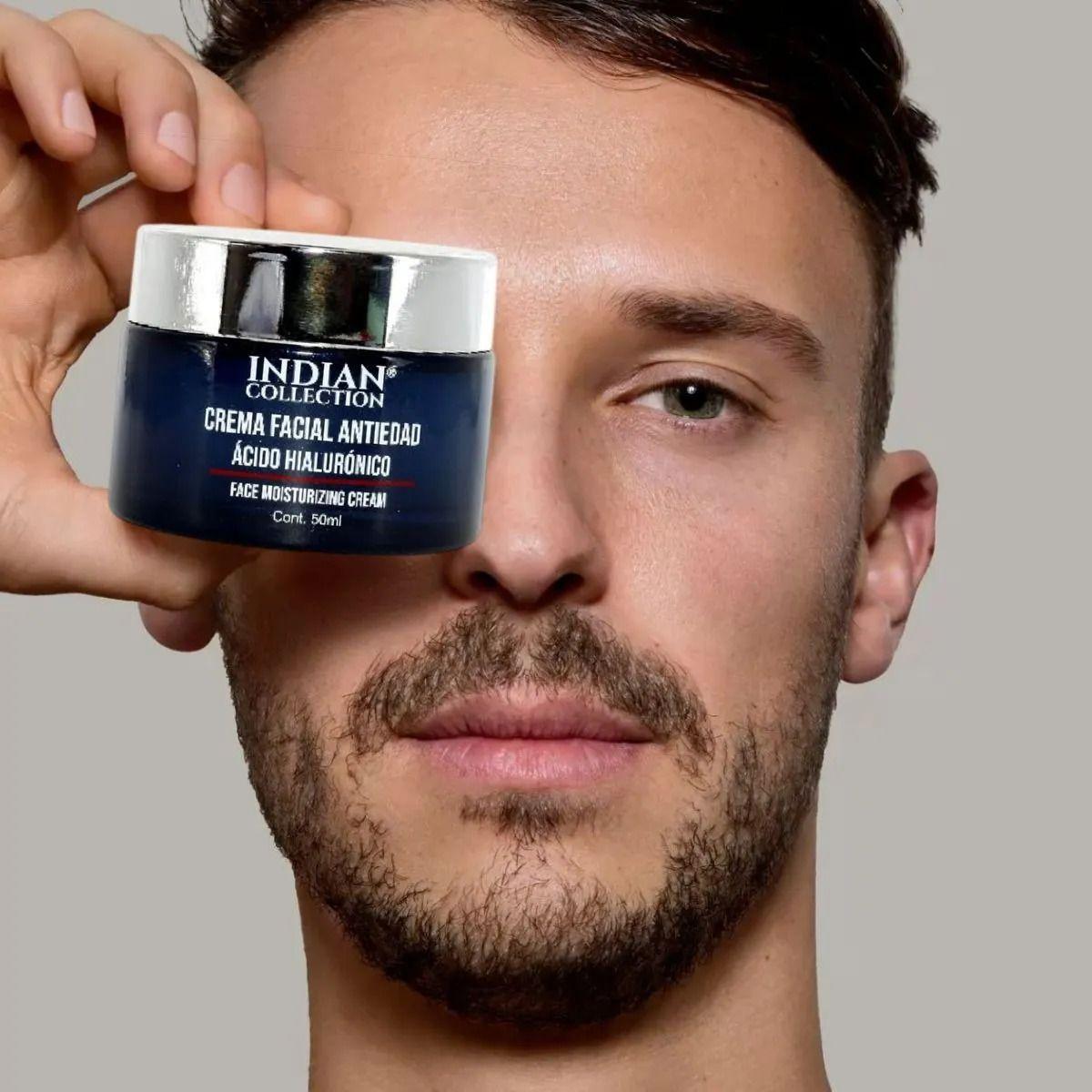SET 2 CREMA FACIAL ANTIEDAD REAFIRMANTE PARA HOMBRE LAU-3