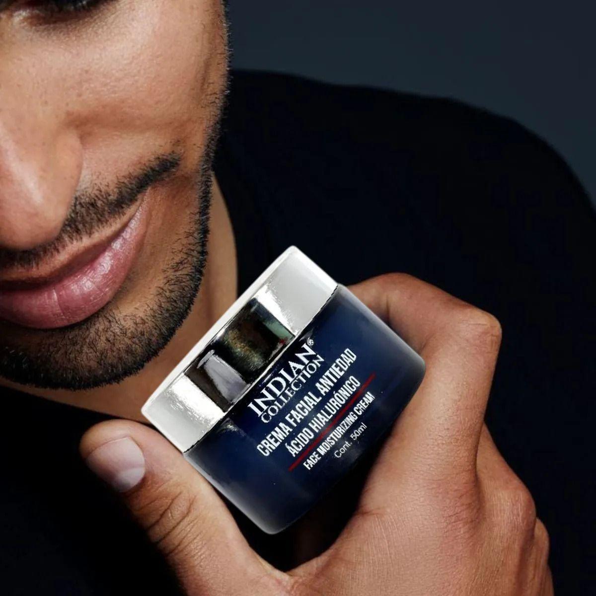 SET 2 CREMA FACIAL ANTIEDAD REAFIRMANTE PARA HOMBRE LAU-4