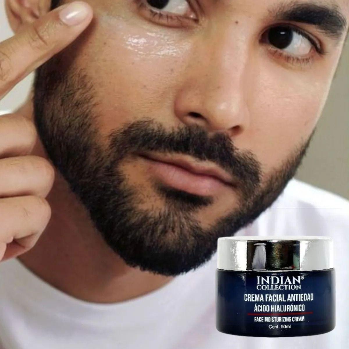 SET 2 CREMA FACIAL ANTIEDAD REAFIRMANTE PARA HOMBRE LAU-6