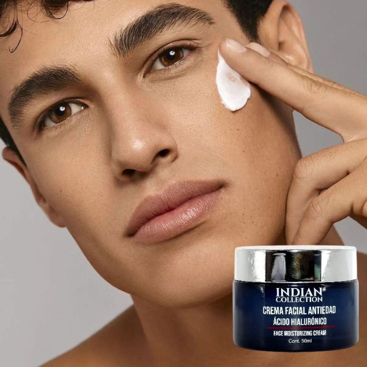 SET 2 CREMA FACIAL ANTIEDAD REAFIRMANTE PARA HOMBRE LAU-7