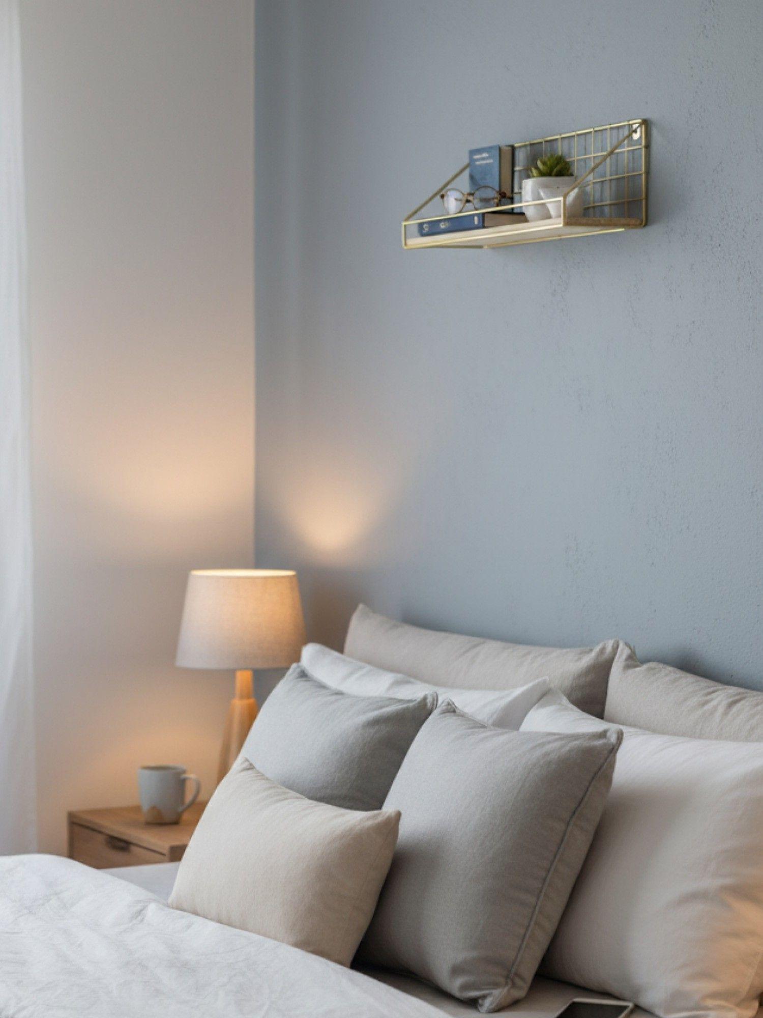 Estante Pared Repisa Diseño Moderno Almacenamiento Jhn-7