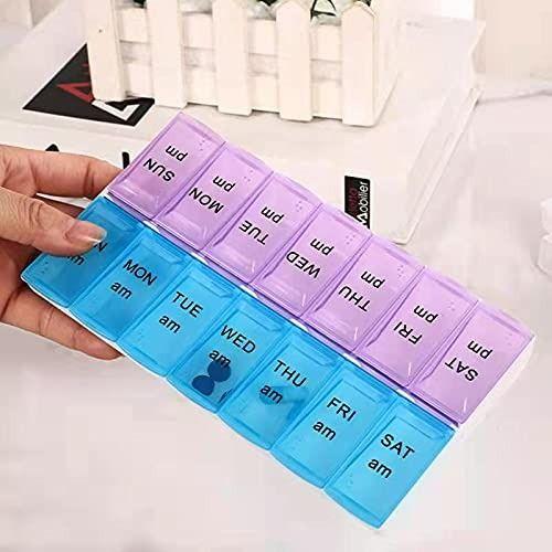 SET 3 PASTILLEROS TOMA SEMANAL PLASTICO PORTATIL LAU-4