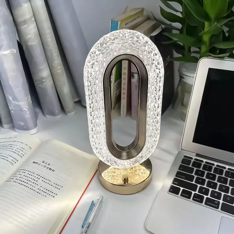 Lampara Moderna Elegante USB Brillante Decoracion Lau-2