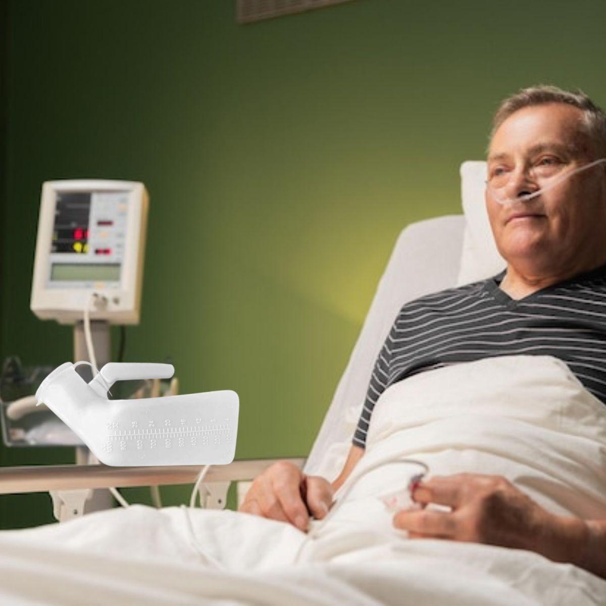 SET 2 PATO URINARIO MASCULINO ADULTO PORTATIL LAU-3