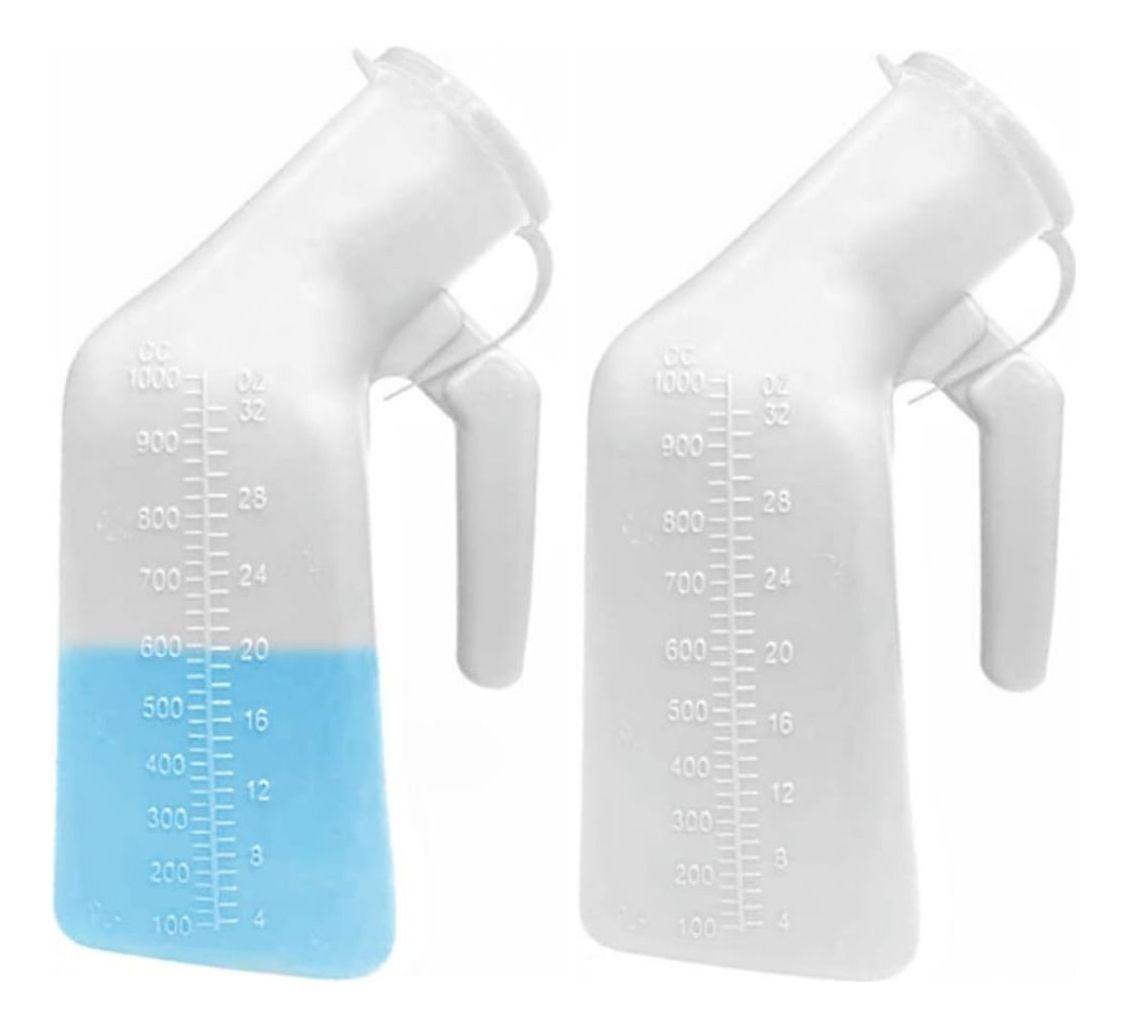 SET 2 PATO URINARIO MASCULINO ADULTO PORTATIL LAU-4