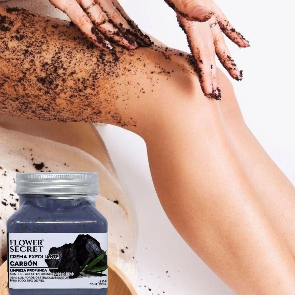 Set 3 Cremas Exfoliantes Corporal de Carbon Detox Coco Lau-2