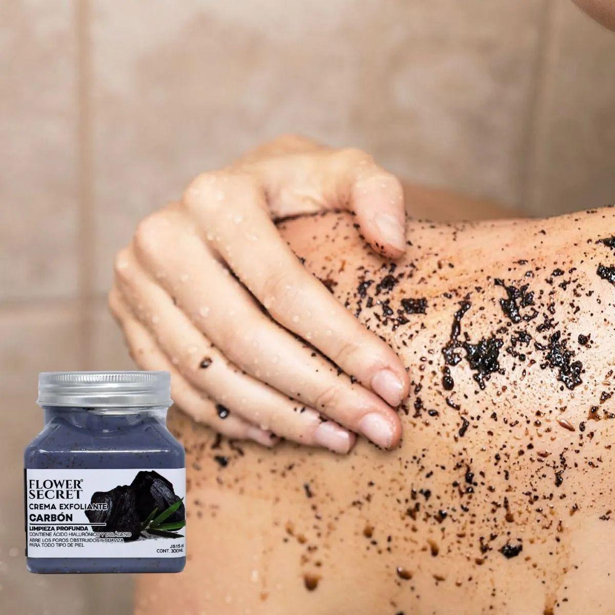 Set 3 Cremas Exfoliantes Corporal de Carbon Detox Coco Lau-6