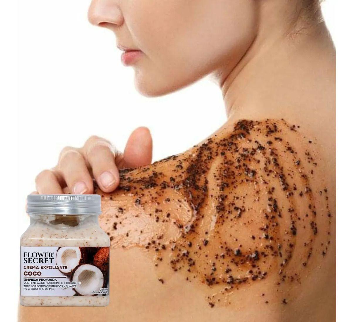 Set 3 Cremas Exfoliantes Corporal de Carbon Detox Coco Lau-9