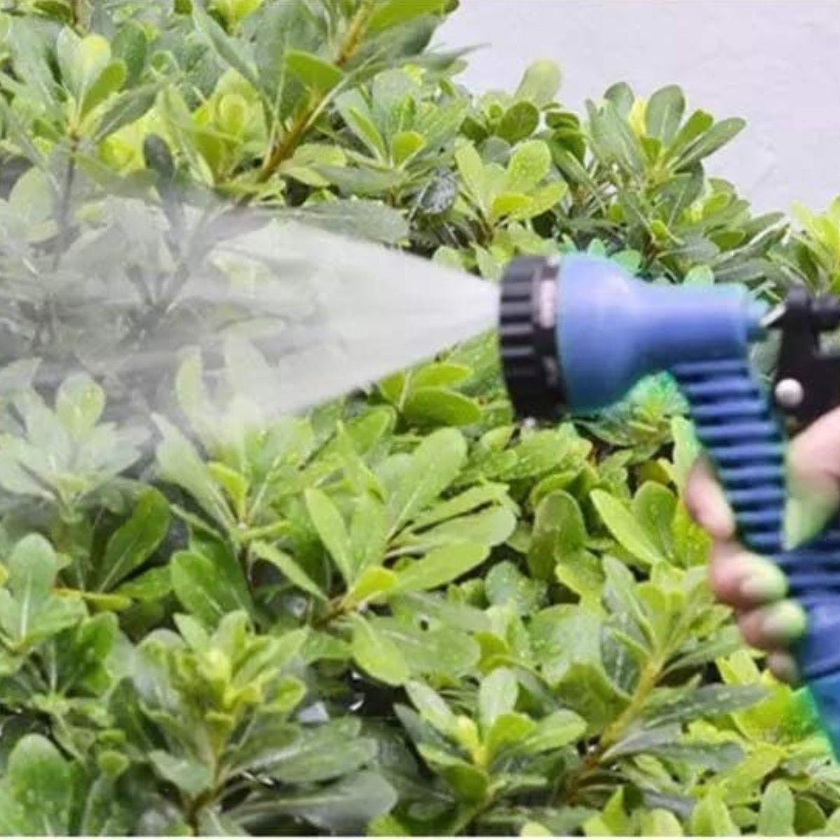 MANGUERA DE JARDIN FLEXIBLE EXPANSIBLE RESISTENTE HOGAR LAU-2