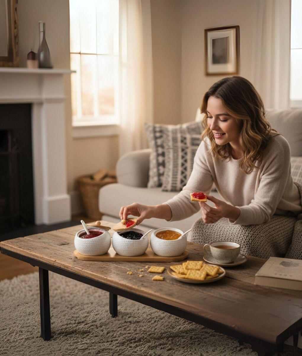Especiero Recipiente Versátil Almacenamiento Cocina Jhn-2