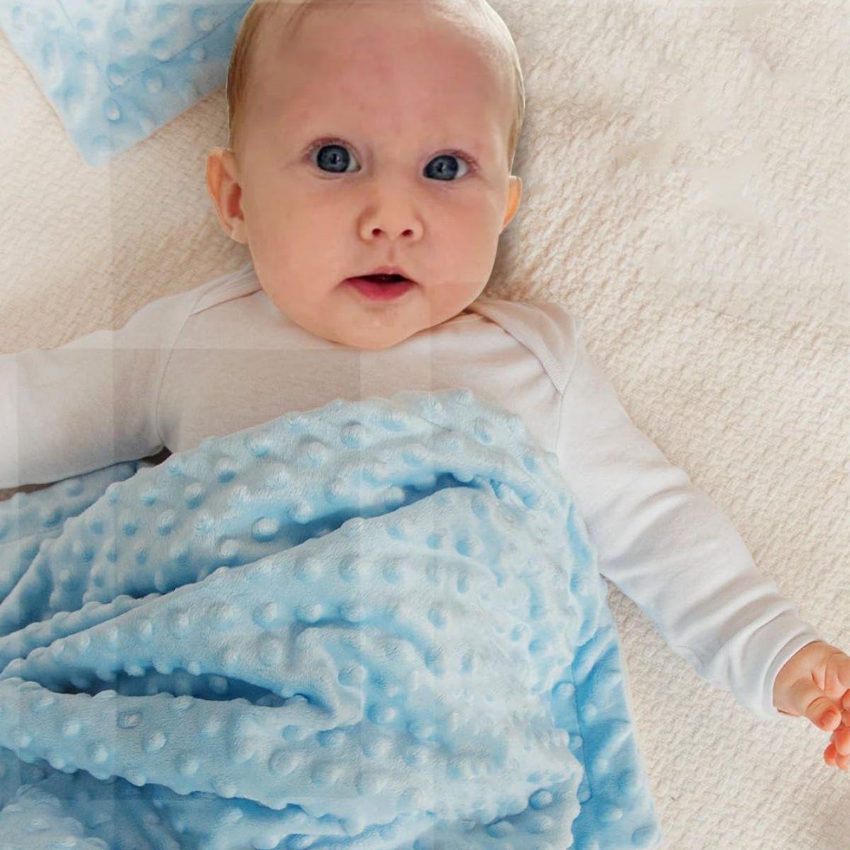 MANTA DE APEGO INFANTIL ACOGEDORA CALIDA SUAVE BEBE LAU-4