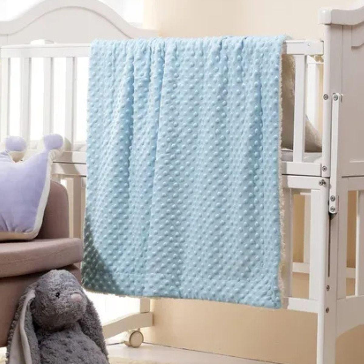 MANTA DE APEGO INFANTIL ACOGEDORA CALIDA SUAVE BEBE LAU-9