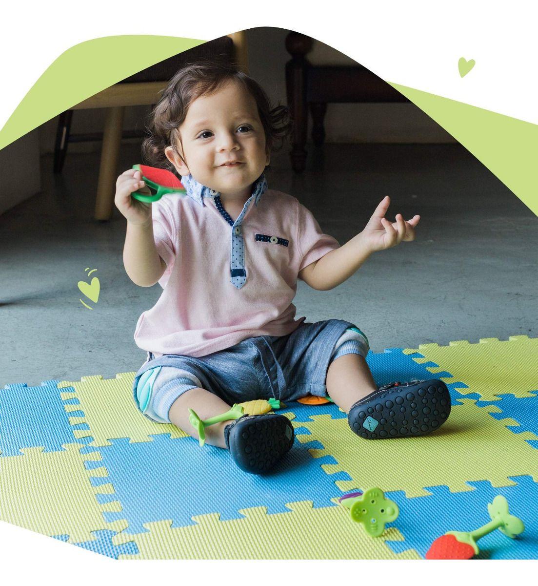 Set 7 Mordedor Diseño Frutas Silicona Alivio Bebes Lau-6