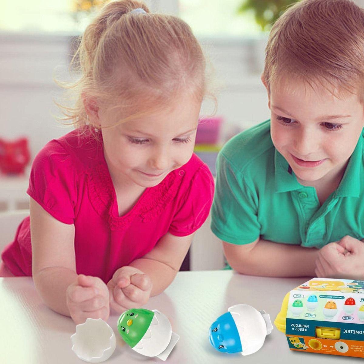 JUGUETE JUEGO DIDACTICO HUEVO SORPRESA NIÑOS BEBES LAU-6