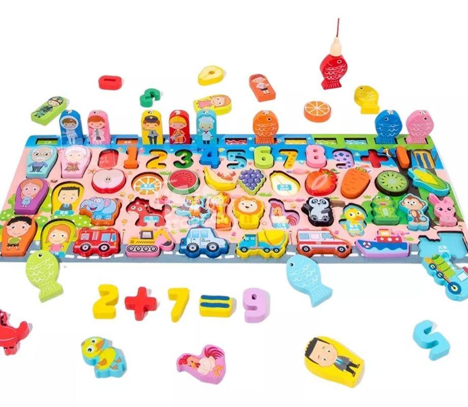 Juego Rompecabezas Niños Educativo Aprendizaje Diversion Jer-2